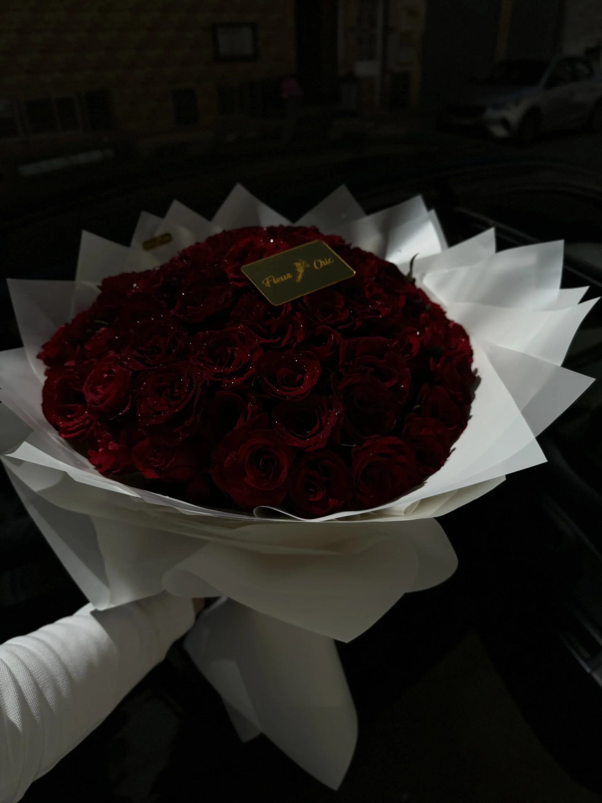 Bouquet de Roses Rouges Luxe