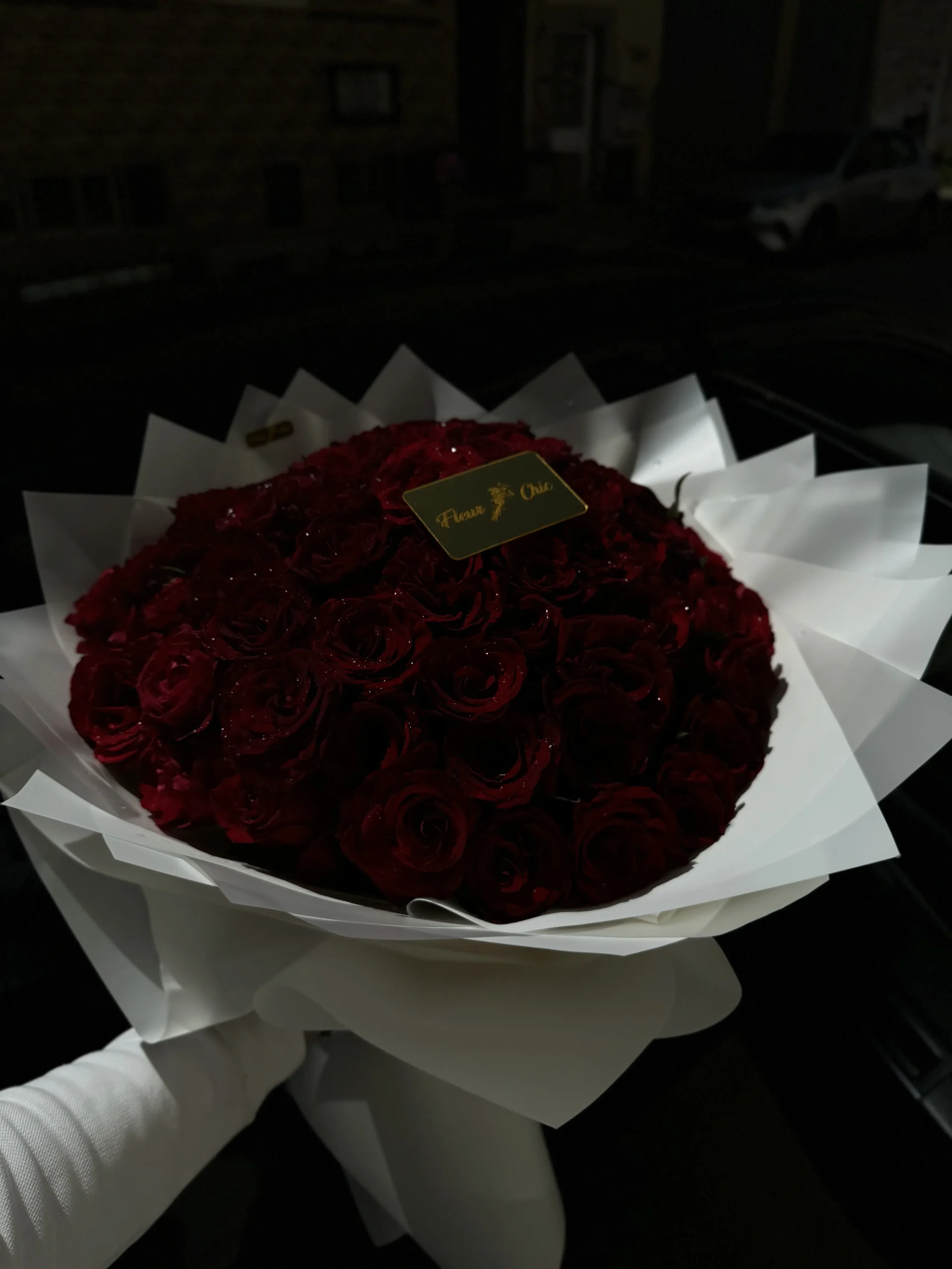 Bouquet de Roses Rouges Luxe